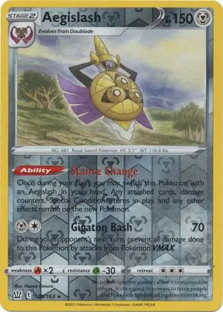 Aegislash 108/163 - Battle Styles