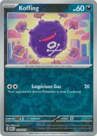 Koffing 109/165 - Scarlet & Violet 151