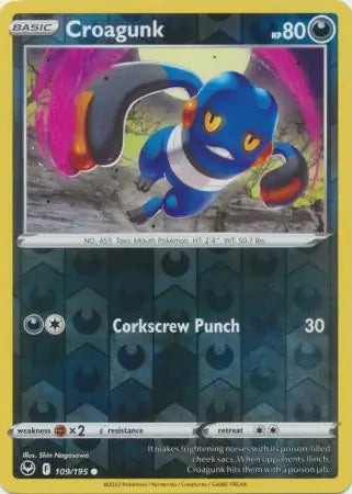 Croagunk 109/195 - Silver Tempest
