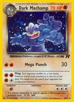 Dark Machamp 10/82 - Team Rocket