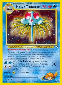 Misty's Tentacruel 10/132 - Gym Heroes