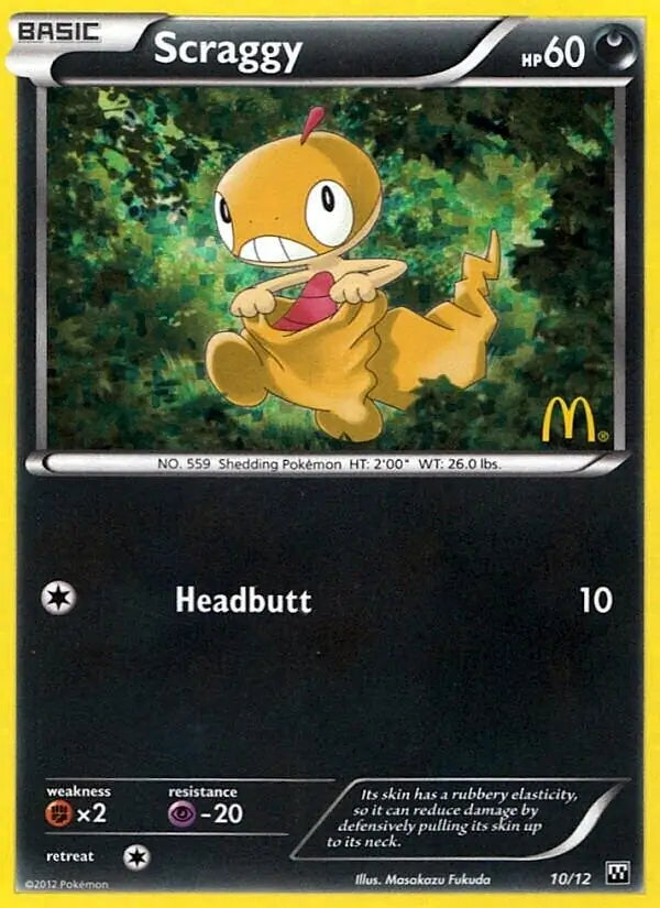 Scraggy 10 - McDonald's Promos 2012
