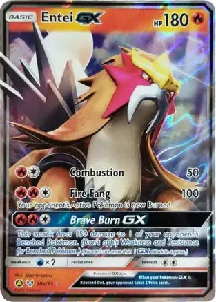 Entei GX 10a - Alternate Art Promos