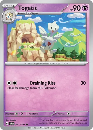 Togetic 071/191 - Surging Sparks