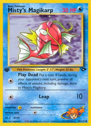 Misty's Magikarp 88/132 - Gym Heroes