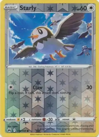 Starly 110/159 - Crown Zenith