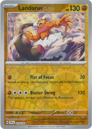 Landorus 110/191 - Surging Sparks