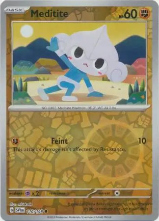 Meditite 110/198 - Scarlet & Violet Base