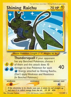 Shining Raichu 111/105 - Neo Destiny