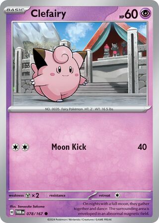 Clefairy 078/167 - Twilight Masquerade