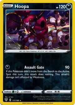 Hoopa 111/189 - Darkness Ablaze