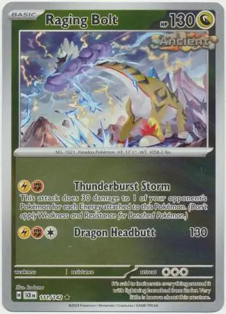 Raging Bolt 111/142 - Stellar Crown