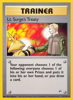 Lt. Surge's Treaty 112/132 - Gym Heroes