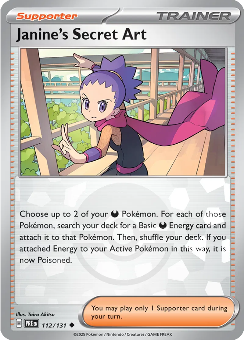 Janine's Secret Art 112/131 - Prismatic Evolutions