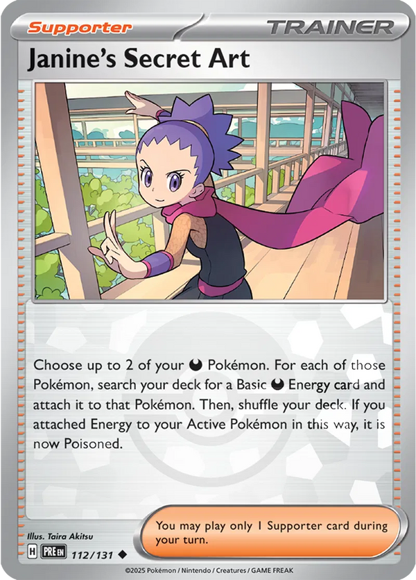 Janine's Secret Art 112/131 - Prismatic Evolutions