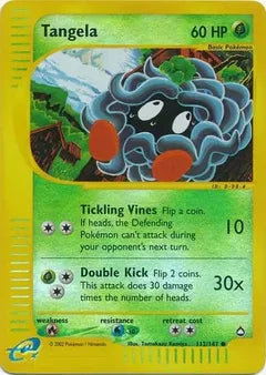 Tangela 112/147 - Aquapolis