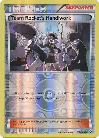 Team Rocket's Handiwork 112/124 - Fates Collide