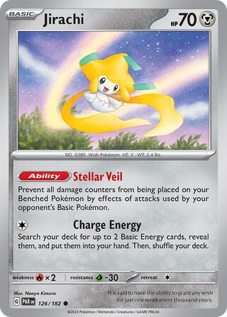 Jirachi 126/182 - Paradox Rift