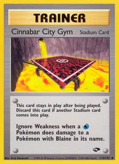 Cinnabar City Gym 113/132 - Gym Challenge