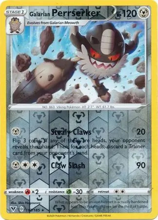 Galarian Perrserker 113/185 - Vivid Voltage