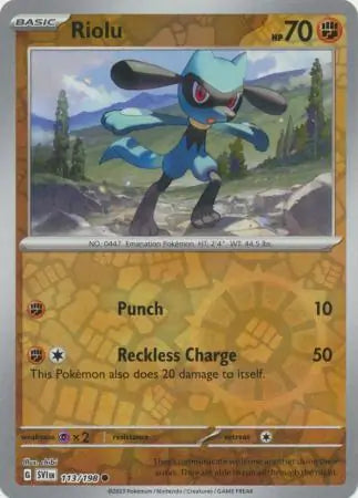 Riolu 113/198 - Scarlet & Violet Base