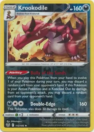 Krookodile 113/195 - Silver Tempest
