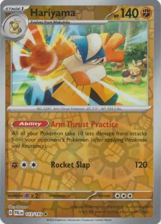 Hariyama 113/193 - Paldea Evolved