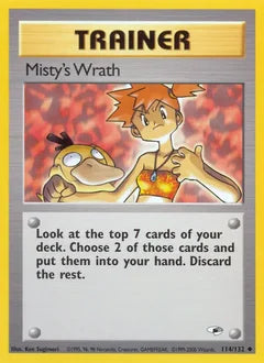Misty's Wrath 114/132 - Gym Heroes