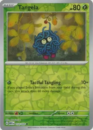 Tangela 114/165 - Scarlet & Violet 151