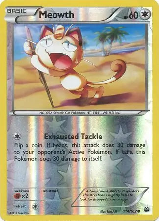 Meowth 114/162 - BREAKthrough