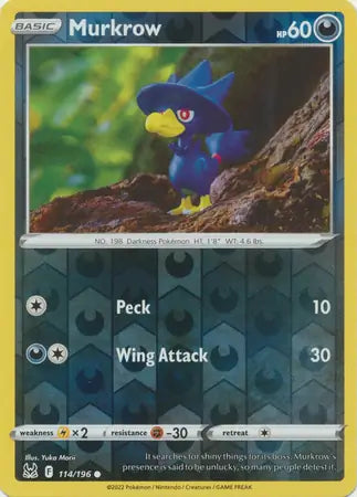 Murkrow 114/196 - Lost Origin