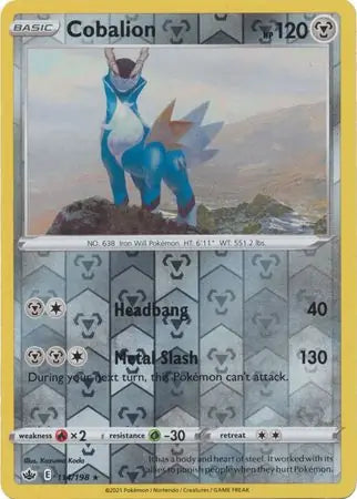 Cobalion 114/198 - Chilling Reign