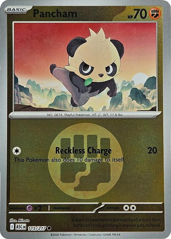 Pancham 115/217 - Ascended Heroes