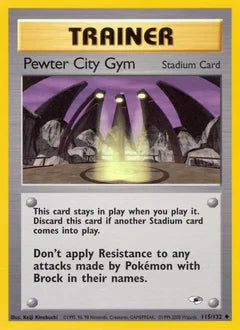 Pewter City Gym 115/132 - Gym Heroes