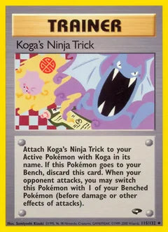 Koga's Ninja Trick 115/132 - Gym Challenge