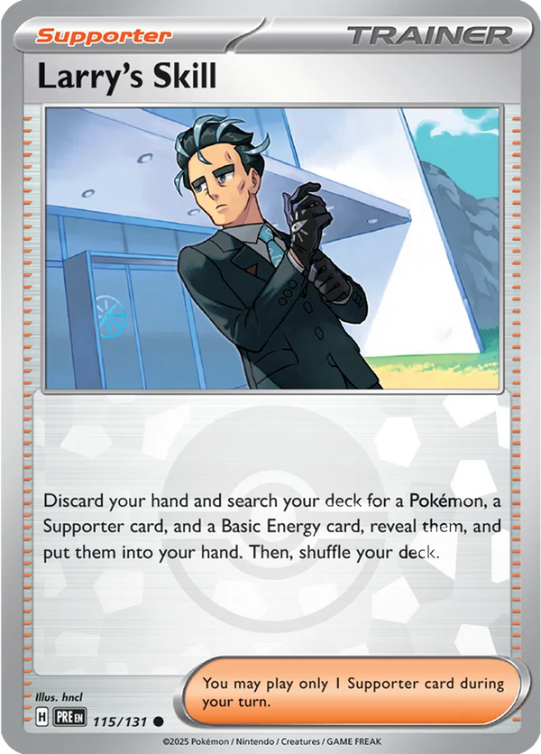 Larry's Skill 115/131 - Prismatic Evolutions