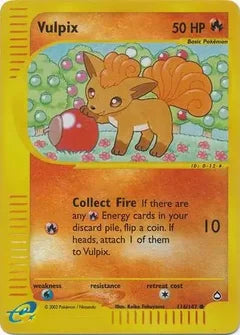 Vulpix 116/147 - Aquapolis