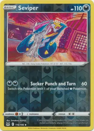 Seviper 116/196 - Lost Origin