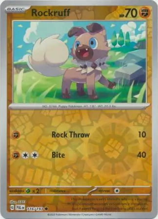 Rockruff 116/193 - Paldea Evolved