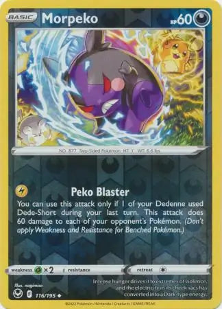 Morpeko 116/195 - Silver Tempest