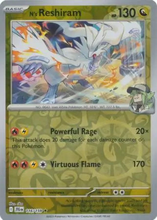 N's Reshiram 116/159 - Journey Together
