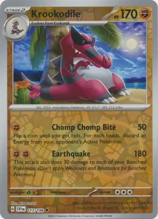 Krookodile 117/198 - Scarlet & Violet Base