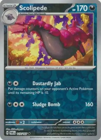 Scolipede 117/167 - Twilight Masquerade