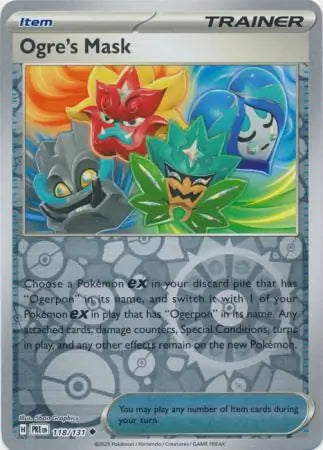 Ogre's Mask 118/131 - Prismatic Evolutions