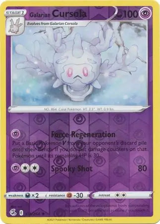 Galarian Cursola 118/264 - Fusion Strike