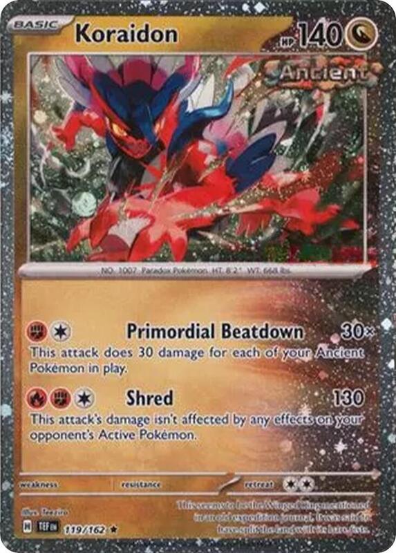 Koraidon Cosmos Holo 119 - Miscellaneous Promos