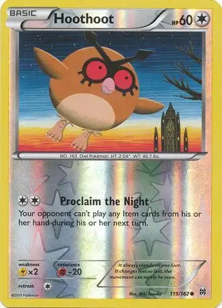 Hoothoot 119/162 - BREAKthrough