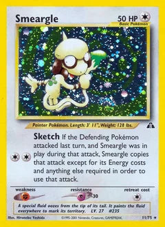 Smeargle 11/75 - Neo Discovery