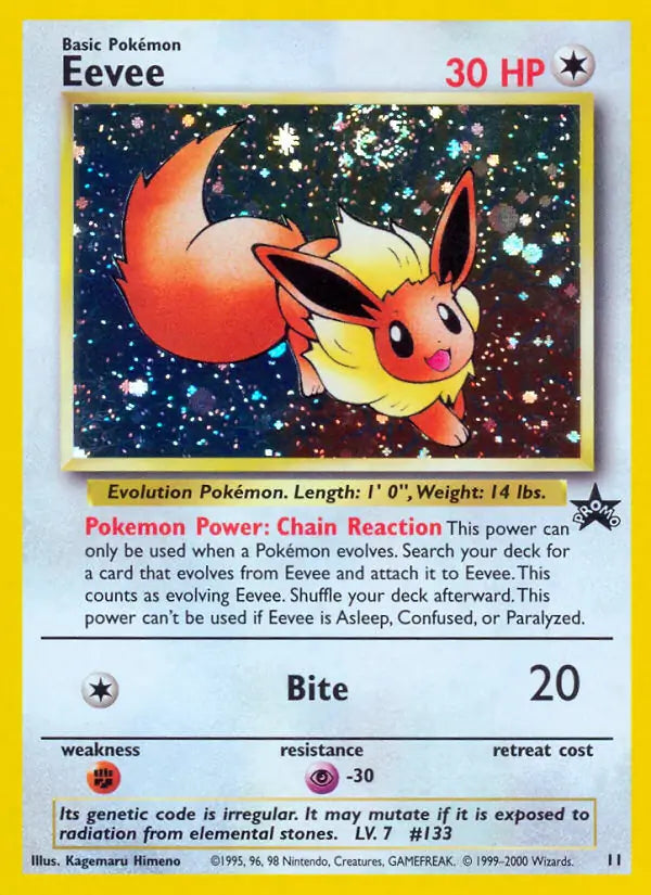 Eevee 11 - WOTC Promo