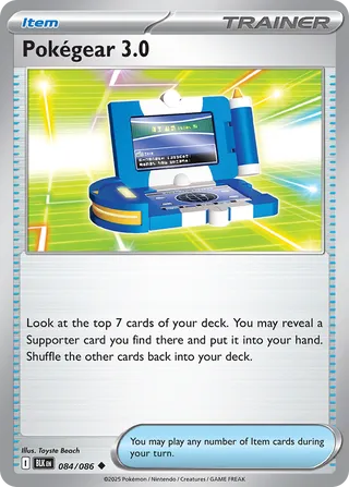 Pokégear 3.0 084/086 - Black Bolt